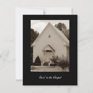 Goin' to the Chapel Invitation