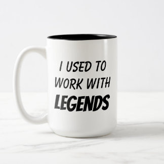 Going Away Gift for Coworker, Funny Goodbye Gift Two-Tone Coffee Mug