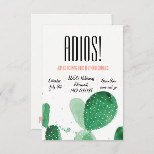 Going Away part Invitation