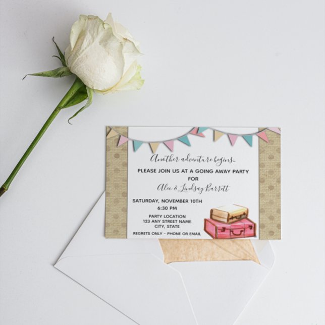 Going Away Party Invitation (Creator Uploaded)