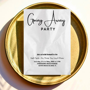 going away party invitations