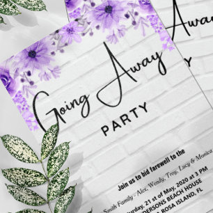 going away party invitations