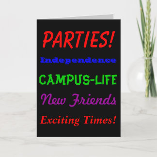 Going Away to College Greeting Card