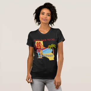 Going Back to Cali Women's Bella+Canvas Dark T-Shirt
