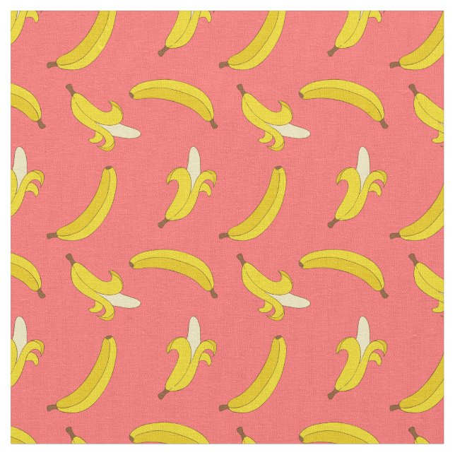 Going Bananas Fabric (Close Up)