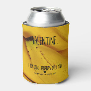 Going bananas over you Valentine's Day Can Cooler