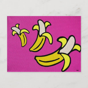 "Going Bananas" Postcard