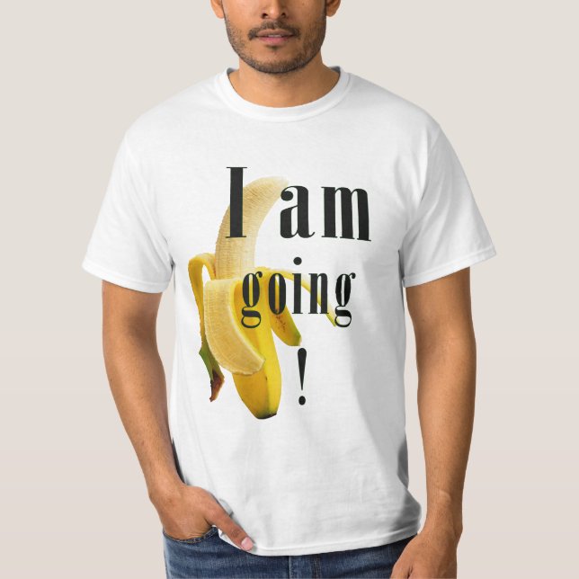 Going bananas with bananas image T-Shirt (Front)