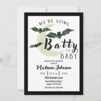 Going Batty For Baby Fall October Baby Shower 
