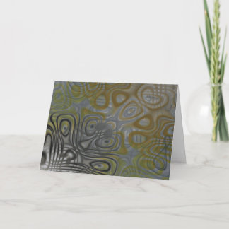 Going Bonkers gold Greeting Card