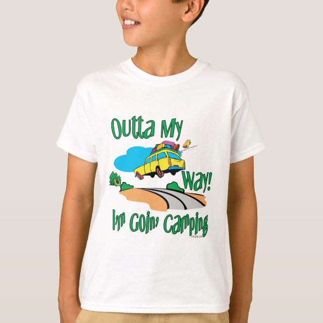 Going Camping T-Shirt (Front)