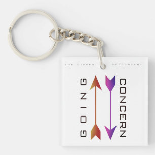 "Going Concern" Key Ring