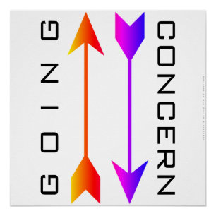 "Going Concern" Poster