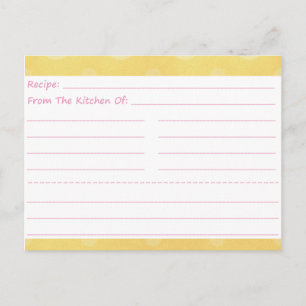 Going Dotty Blank Recipe Cards