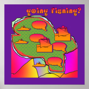 Going Fishing? Fisherman Fun Poster