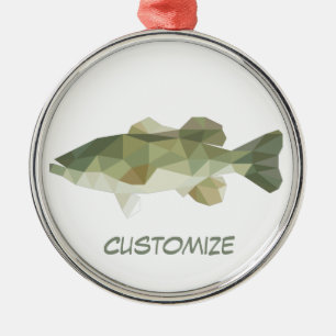 Going fishing Thunder_Cove Metal Tree Decoration