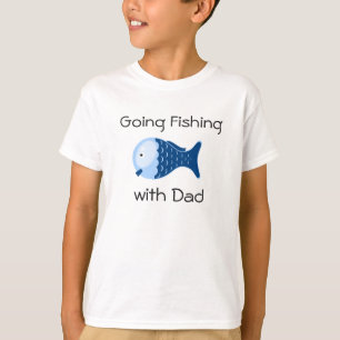Going Fishing with Dad Toddlers Shirt