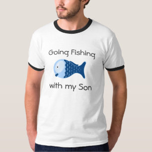Going Fishing with Son Father's Shirt