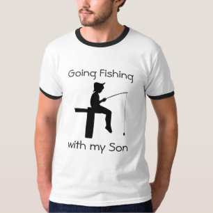 Going Fishing with Son Father's Shirt