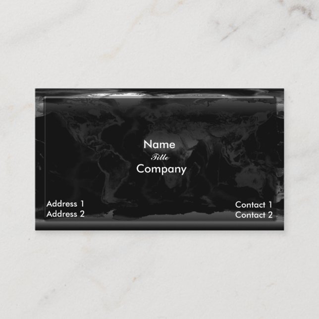 Going Global business card (Front)