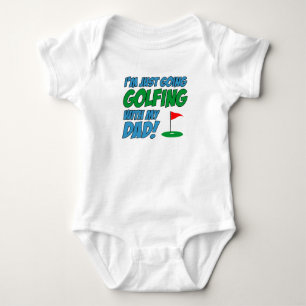 Going Golfing With Dad Child Baby Bodysuit
