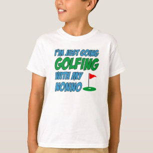 Going Golfing With Nonno Italian Grandchild T-Shirt