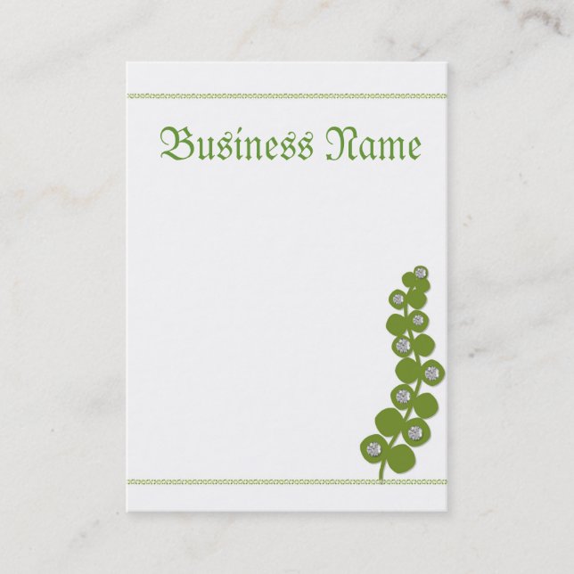 Going Green Business Card (Front)