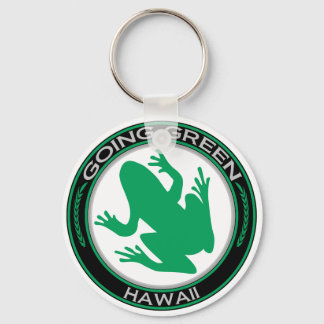 Going Green Hawaii Frog Key Ring