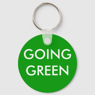 GOING GREEN KEY RING