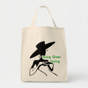 going green tote bag
