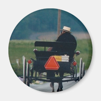 GOING HOME AMISH MAN MAGNET