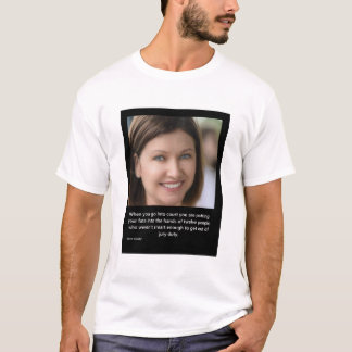 Going into court. T-Shirt