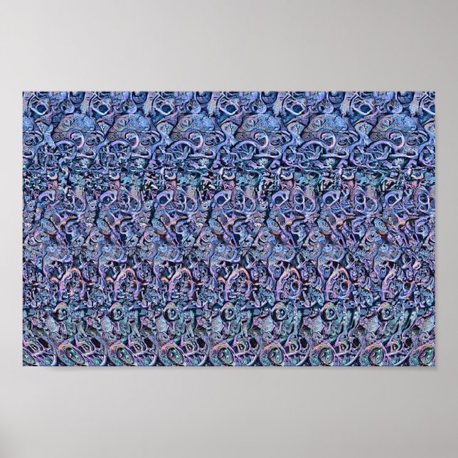 Going North - Hidden 3D print (Front)