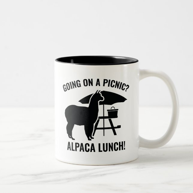 Going On A Picnic? Two-Tone Coffee Mug (Right)
