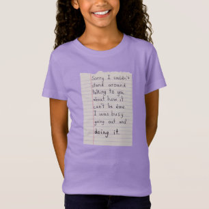Going Out and Doing It apparel T-Shirt
