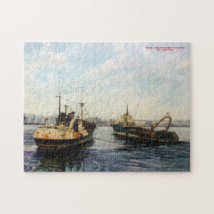 Going out to feaner/Saindo to fish/Going fishing Jigsaw Puzzle