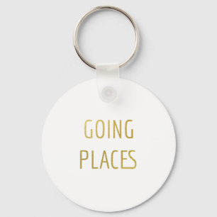 Going places - key ring