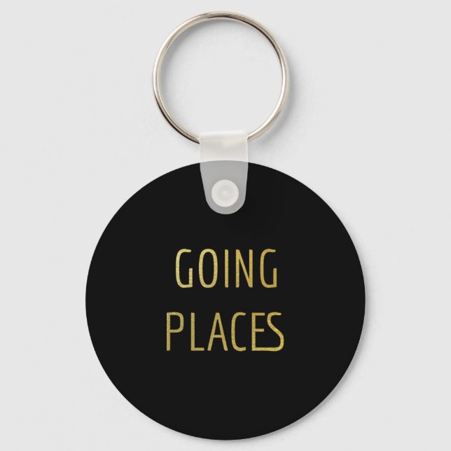 Going places - key ring (Front)