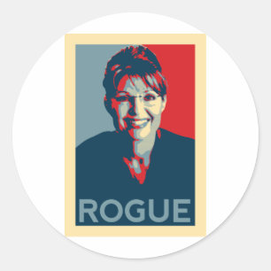 Going Rogue Classic Round Sticker