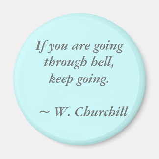 Going through Hell Magnet