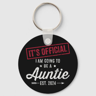 Going To Be A Auntie First Mothers Day New Auntie  Key Ring