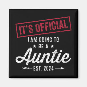 Going To Be A Auntie First Mothers Day New Auntie Magnet