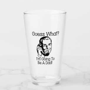 Going to Be a Dad Black Glass