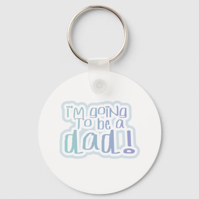 Going to be a Dad Tshirts and Gifts Key Ring (Front)