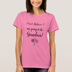 Going to be a Grandma Announcement Shirt
