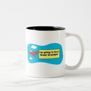 Going to be a Great Grandpa! Two-Tone Coffee Mug