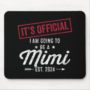 Going To Be A Mimi First Mothers Day New Grandma  Mouse Mat