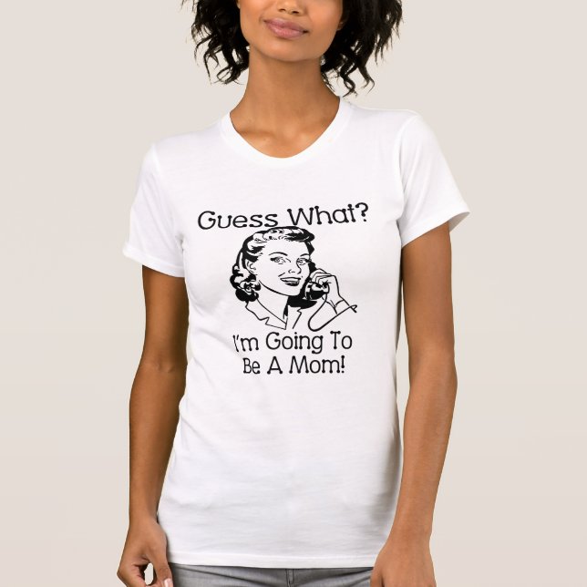 Going To Be a Mum Black T-Shirt (Front)