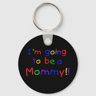 Going to be a Mummy Primary Colours Key Ring