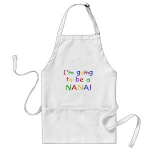 Going to be a Nana - Primary Colours Tshirts Standard Apron